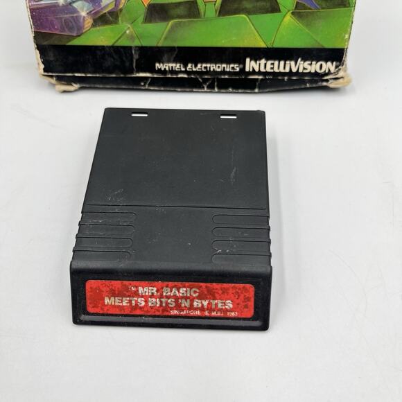 Mr. Basic Meets Bit 'N Bytes (Intellivision, 1983) With Box - Picture 5 of 9
